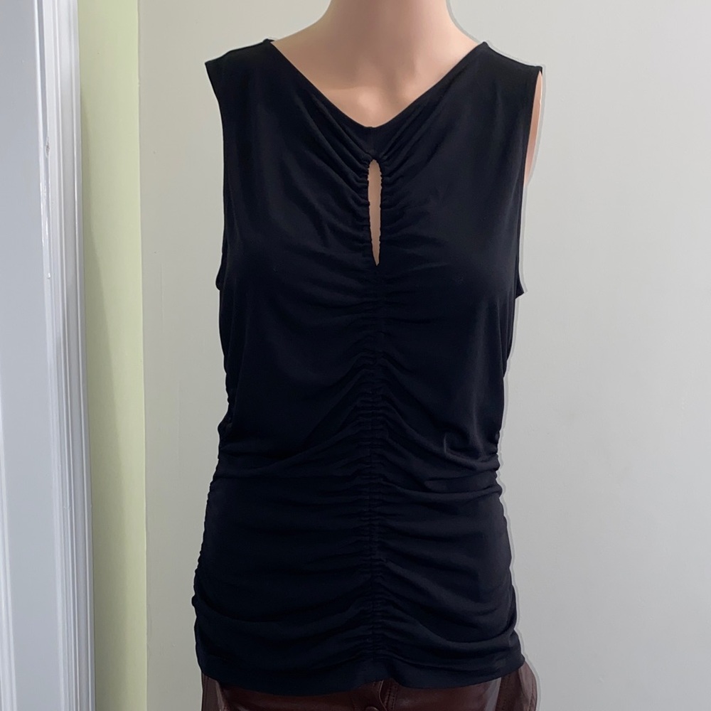 Hugo Boss Black Ruched Tank Top